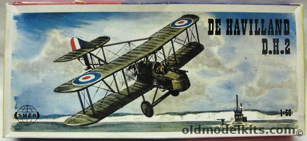 SMER 1/50 De Havilland DH-2, SE0101 plastic model kit